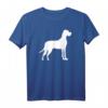 Deutsche Dogge T-Shirt für Hundeliebhaber - Klassisch geschnitten, doppelt genähter Saum