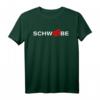 Schwäbische Sprüche T-Shirt mit Brezel und Auto - Humorvolles Design für Schwaben & Deutsche