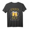 Schlager Und Bier Darum Bin Ich Hier | Schlagerparty Kostüm T-Shirt – Perfekt als Geschenk für Schlagerfans zu Weihnachten, Geburtstag & für die nächste Party