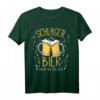 Schlager Und Bier Darum Bin Ich Hier | Schlagerparty Kostüm T-Shirt – Perfekt als Geschenk für Schlagerfans zu Weihnachten, Geburtstag & für die nächste Party