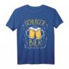Schlager Und Bier Darum Bin Ich Hier | Schlagerparty Kostüm T-Shirt – Perfekt als Geschenk für Schlagerfans zu Weihnachten, Geburtstag & für die nächste Party