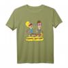 Beavis and Butt-Head Snacks On The Curb Logo T-Shirt - Offiziell lizenziertes Popkultur Merchandise für Fans