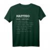 Lustiges Matteo T-Shirt für Deutsche Männer - Klassisch geschnitten, hochwertiges deutsches Herren-Shirt