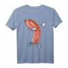 Dabbing Bratwurst Oktoberfest T-Shirt - Lustiges deutsches Design für Oktoberfest & Volksfest Feierlichkeiten