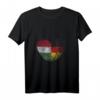 Ungarn Fingerabdruck für stolze Deutsch-Ungaren T-Shirt – Kulturelles Herz aus Fingerabdrücken mit ungarischer und deutscher Flagge