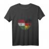 Ungarn Fingerabdruck für stolze Deutsch-Ungaren T-Shirt – Kulturelles Herz aus Fingerabdrücken mit ungarischer und deutscher Flagge