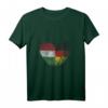 Ungarn Fingerabdruck für stolze Deutsch-Ungaren T-Shirt – Kulturelles Herz aus Fingerabdrücken mit ungarischer und deutscher Flagge