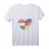 Ungarn Fingerabdruck für stolze Deutsch-Ungaren T-Shirt – Kulturelles Herz aus Fingerabdrücken mit ungarischer und deutscher Flagge