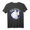 HapKitten Big Hero 6 Baymax Wave Hello Circle Graphic T-Shirt - Offiziell lizenziertes Marvel-Disney Fan-Shirt
