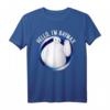 HapKitten Big Hero 6 Baymax Wave Hello Circle Graphic T-Shirt - Offiziell lizenziertes Marvel-Disney Fan-Shirt
