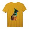 Deutscher Schäferhund T-Shirt - Klassisch geschnitten, doppelt genähter Saum für Hunde- und Schäferhundfans