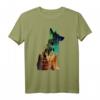 Deutscher Schäferhund T-Shirt - Klassisch geschnitten, doppelt genähter Saum für Hunde- und Schäferhundfans
