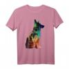 Deutscher Schäferhund T-Shirt - Klassisch geschnitten, doppelt genähter Saum für Hunde- und Schäferhundfans