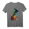 Deutscher Schäferhund T-Shirt - Klassisch geschnitten, doppelt genähter Saum für Hunde- und Schäferhundfans