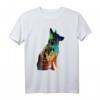Deutscher Schäferhund T-Shirt - Klassisch geschnitten, doppelt genähter Saum für Hunde- und Schäferhundfans