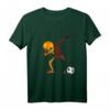 HapKitten T-Shirt mit Dabbing Skelett und Fußball – Perfektes Geschenk für Männer, Frauen, Kinder und Fans