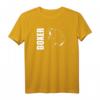 Deutscher Boxer Profil Hund T-Shirt – Geschenk für Hundeliebhaber, Züchter und Boxer Fans, perfektes Outfit für Hundeschule & Spaziergänge