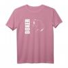 Deutscher Boxer Profil Hund T-Shirt – Geschenk für Hundeliebhaber, Züchter und Boxer Fans, perfektes Outfit für Hundeschule & Spaziergänge
