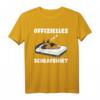 Offizielles Schlafshirt Pyjama Deutscher Schäferhund – Lustiges Hundeshirt für Schäferhundliebhaber, ideal als Geschenk für Hundehalter