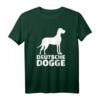 Deutsche Dogge T-Shirt für Hundeliebhaber – Klassisch geschnitten mit Silhouette, perfekt für Spaziergänge & Hundeliebhaber