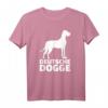 Deutsche Dogge T-Shirt für Hundeliebhaber – Klassisch geschnitten mit Silhouette, perfekt für Spaziergänge & Hundeliebhaber