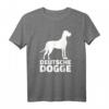 Deutsche Dogge T-Shirt für Hundeliebhaber – Klassisch geschnitten mit Silhouette, perfekt für Spaziergänge & Hundeliebhaber