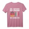 Deutsch & Italienisch Deutscher Italiener T-Shirt mit Flaggen & Sprüchen – Stolz auf doppelte Herkunft