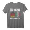 Deutsch & Italienisch Deutscher Italiener T-Shirt mit Flaggen & Sprüchen – Stolz auf doppelte Herkunft