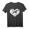 Deutsch Kurzhaar Herz T-Shirt – Für Hundeliebhaber und Fans der Hunderasse, klassisch geschnitten