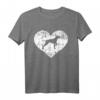 Deutsch Kurzhaar Herz T-Shirt – Für Hundeliebhaber und Fans der Hunderasse, klassisch geschnitten