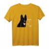 Schäferhund schwarzer Deutscher Schäferhund T-Shirt – Perfektes Hundeliebhaber-Shirt für Schäferhundfans
