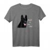 Schäferhund schwarzer Deutscher Schäferhund T-Shirt – Perfektes Hundeliebhaber-Shirt für Schäferhundfans