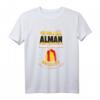 Lustiges Real Alman T-Shirt – Typisch Deutsch Geschenk für Männer, Frauen und Kinder mit Humor, Ironie und Deutschland-Flagge