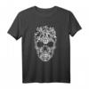 Schäferhund Totenkopf Halloween T-Shirt für Hundeliebhaber - Stilvolles und lustiges Kostüm für Halloween, Geburtstage & Geschenkanlässe