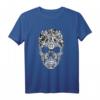 Schäferhund Totenkopf Halloween T-Shirt für Hundeliebhaber - Stilvolles und lustiges Kostüm für Halloween, Geburtstage & Geschenkanlässe