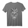 Schäferhund Totenkopf Halloween T-Shirt für Hundeliebhaber - Stilvolles und lustiges Kostüm für Halloween, Geburtstage & Geschenkanlässe