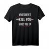Dungeons & Dragons What Doesn't Kill You Gives You XP T-Shirt - Offiziell lizenziertes Gaming Merchandise für Fans und Rollenspieler