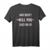 Dungeons & Dragons What Doesn't Kill You Gives You XP T-Shirt - Offiziell lizenziertes Gaming Merchandise für Fans und Rollenspieler