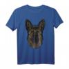 Deutscher Schäferhund T-Shirt - Handgezeichnetes Design als Geschenk für Schäferhundbesitzer und Hundeliebhaber