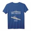 SMS Baden Deutsches Schlachtschiff Diagramm T-Shirt – Historisches Seekrieg Design für Marinemodellbauer & Schiffsliebhaber