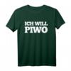Polska Shirt Polen Lustig Spruch Piwo Deutsch Polnisch T-Shirt - Coole Geschenkidee für Polen-Fans und Bierliebhaber