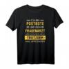Postbote Kein Frauenarzt Spruch T-Shirt - Lustiges Geschenk für Briefträger und Paketzusteller zu Geburtstag, Weihnachten & Job
