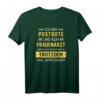 Postbote Kein Frauenarzt Spruch T-Shirt - Lustiges Geschenk für Briefträger und Paketzusteller zu Geburtstag, Weihnachten & Job