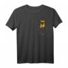Deutscher Schäferhund in Tasche T-Shirt - Cooles Hunde Motiv für Schäferhund Fans, Hundebesitzer & Liebhaber, Perfekt als Geschenk für Kinder, Männer & Frauen