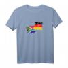 Südafrika Deutschland Flagge T-Shirt – Zeige deine Liebe zu Südafrika & Deutschland mit Vintage Flaggen Design