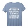 Deutscher durch Geburt Schwabe durch die Gnade Gottes T-Shirt – Stolzes Heimat-Design für Baden-Württemberg & Schwaben Fans