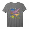 HapKitten Dinosaurier T-Shirt - Illustriertes Geburtstagsshirt für Dinosaurierfans, klassisch geschnitten