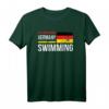 Deutschland-Schwimmteam T-Shirt mit Flagge - Perfekt für Wettkämpfe, Pool & Schwimmsportler