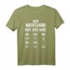 Deutscher Wachtelhund Jagdhund Wachtel Geschenk T-Shirt - Lustiges Outfit für Hundeliebhaber & Geburtstagsgeschenk für Hundebesitzer
