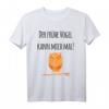 Verschlafene Eule T-Shirt mit Spruch - Lustiges Geschenk für Langschläfer & Morgenmuffel, Perfekt für Deutschlehrer & Schüler